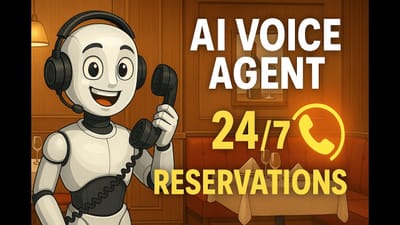 24/7 Voice AI Receptionist for Restaurant Reservations