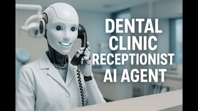 AI Voice Receptionist for Dental Clinics Books Appointments 24/7